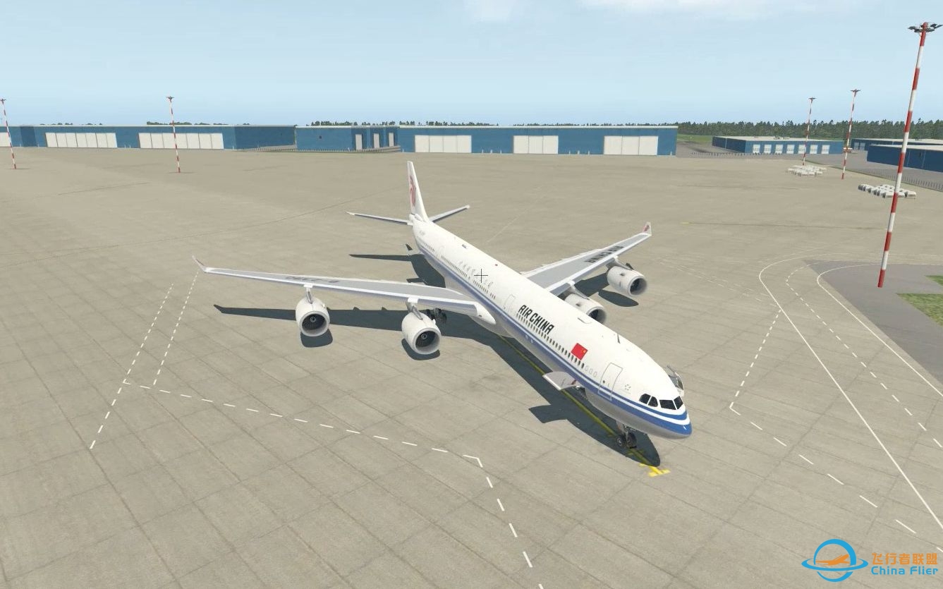 x-plane11  ToLiss   A340-642   RJAA-RCTP-3078 