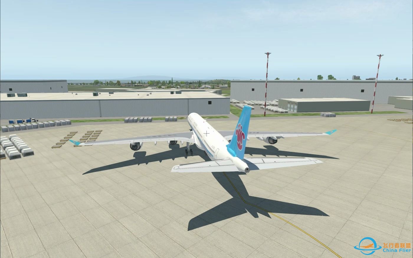 x-plane11  ToLiss  A340-642   RPLL-ZSSS-3468 