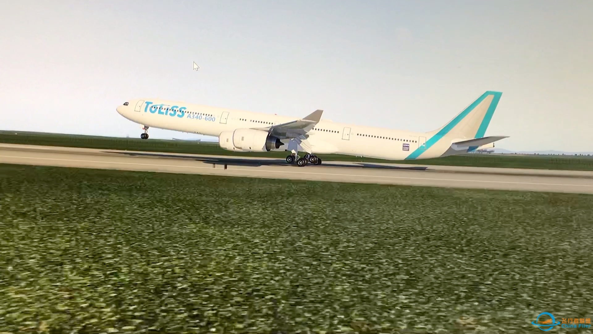 x-plane11 346首降-9810 