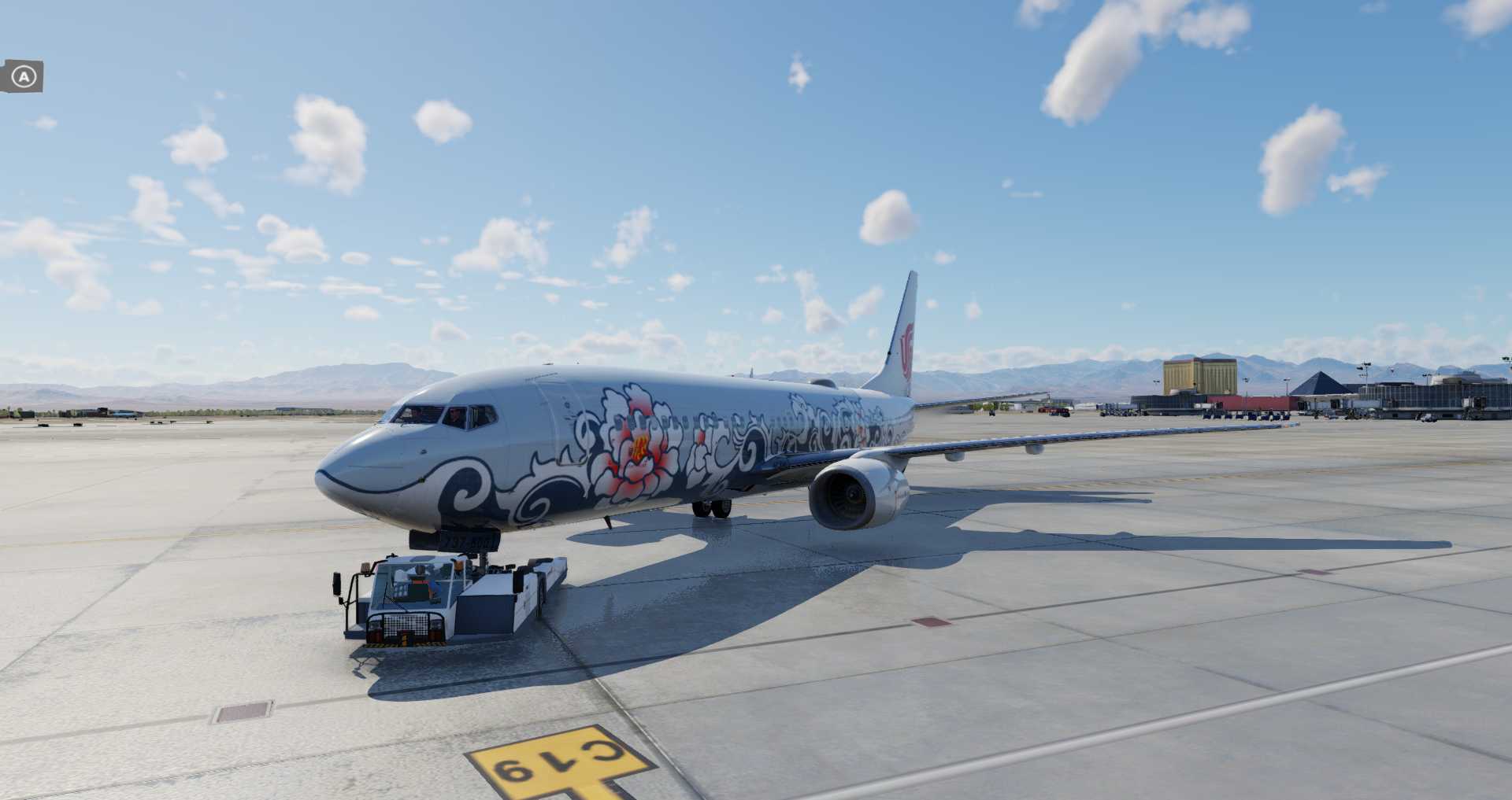 XP12  KLAS -KSAN-6827 