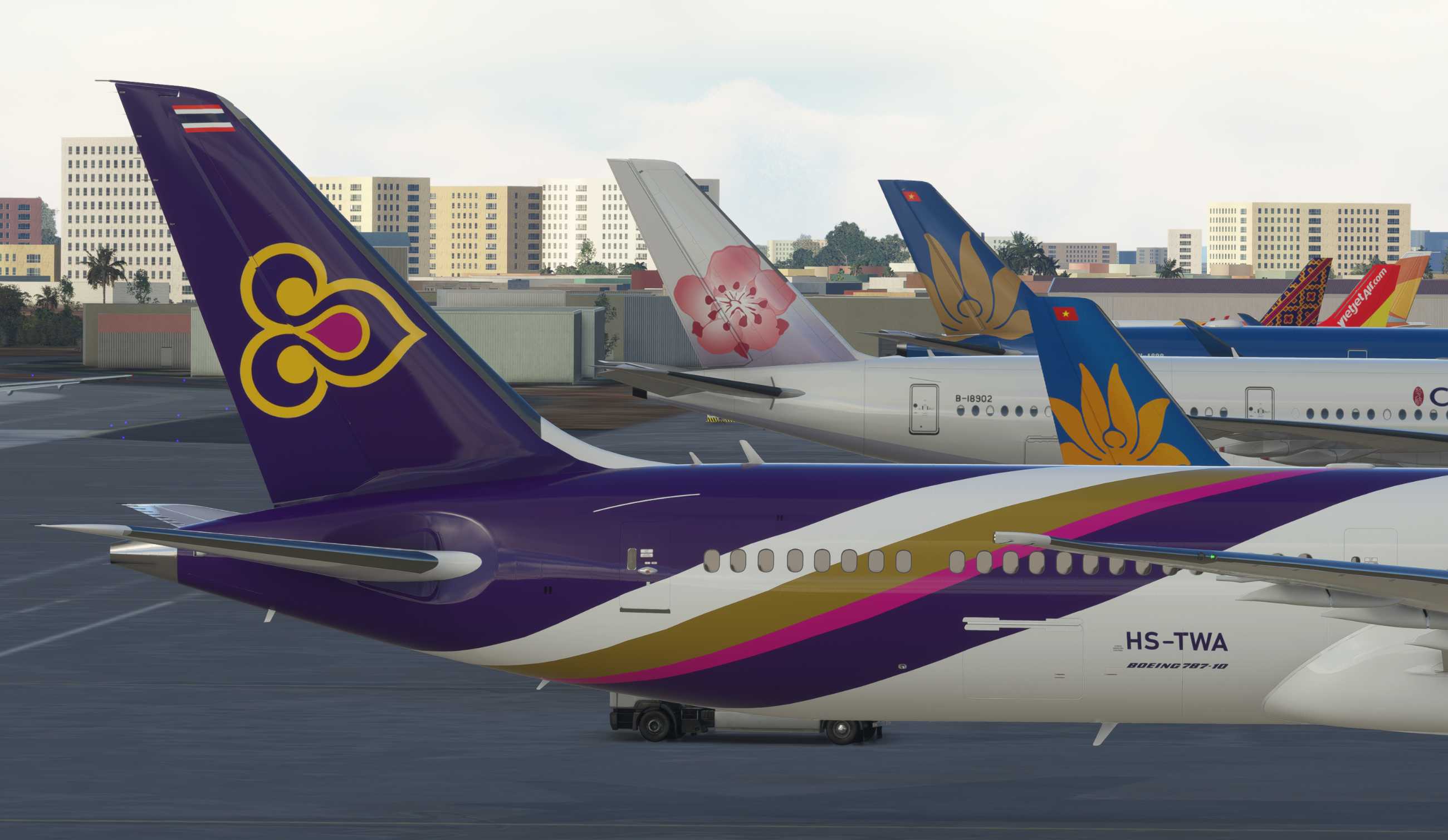 【MSFS】787-10 VTBS-VVTS-9724 