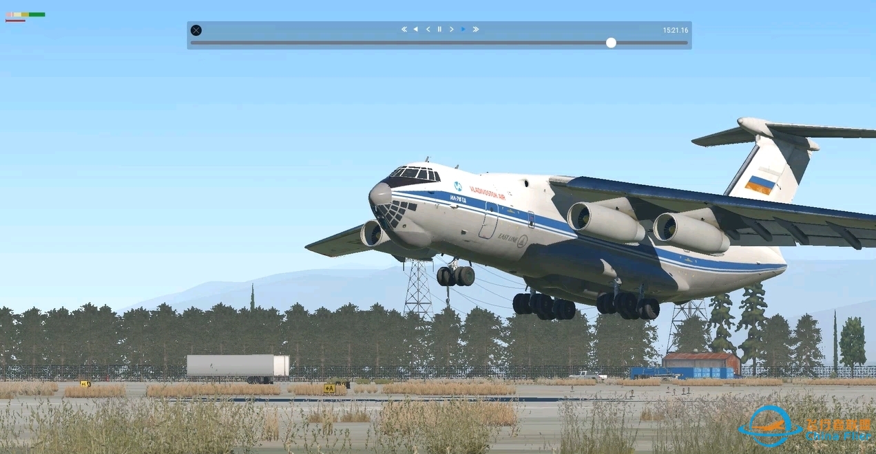 【x-plane11】一架il-76重重的砸在了安克雷奇机场-4405 