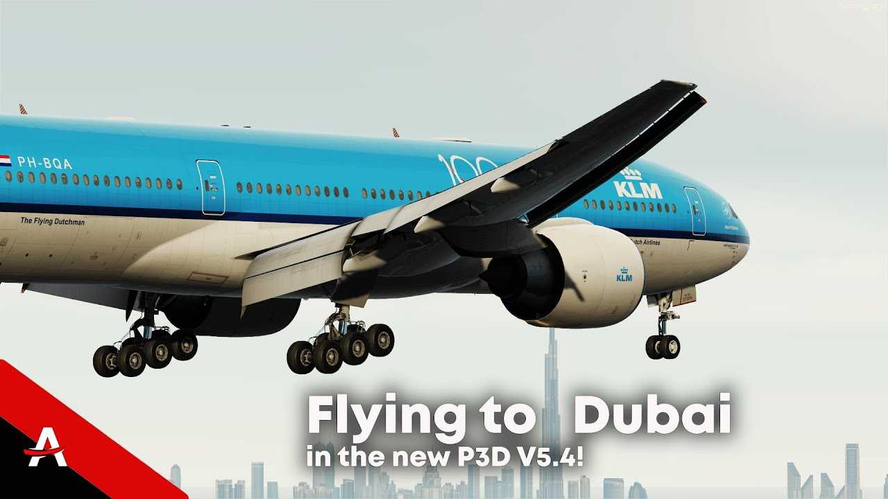 NEW PREPAR3D V5.4! Flying to Dubai in the PMDG 777-200ER _ 4K-2167 