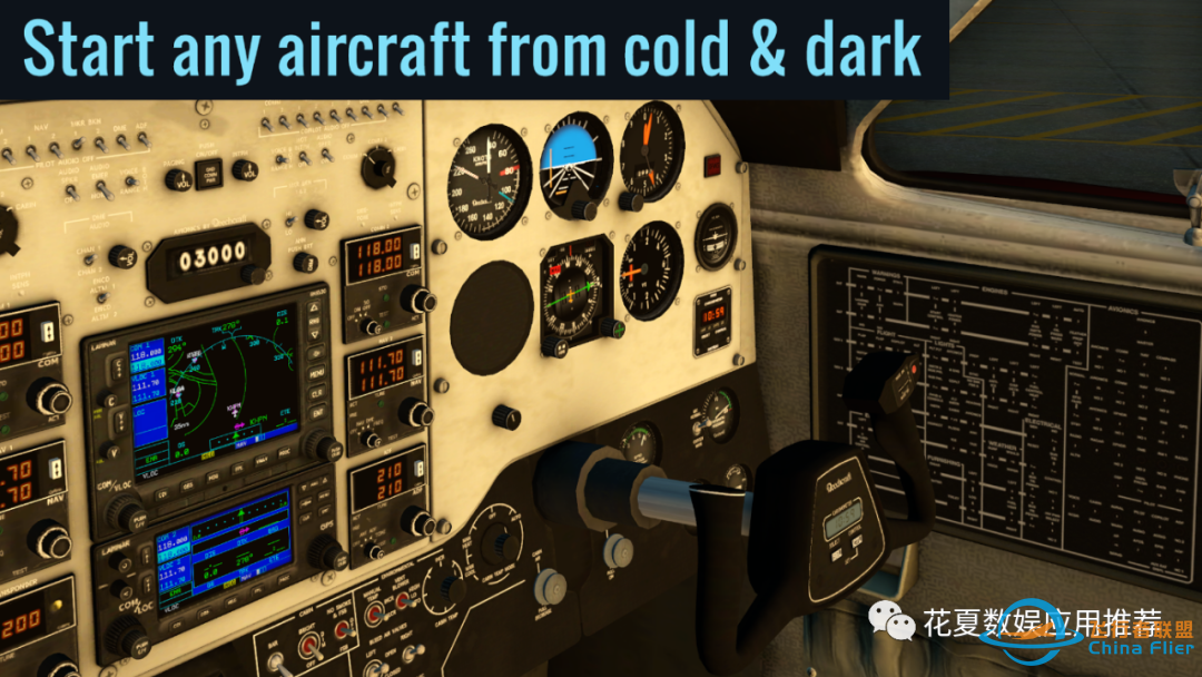 苹果IOS游戏分享:「专业模拟飞行-X-Plane Flight Simulator」-完整版解锁所有飞机!第一视角飞行栩栩如生-2510 