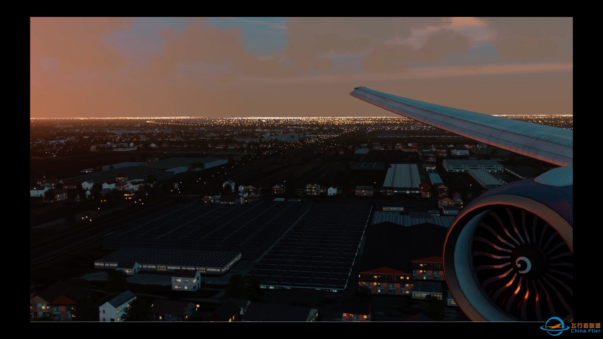 Aerofly Fs2 ：晨昏时刻，British Airways 与您在阿姆斯特丹相遇。-209 