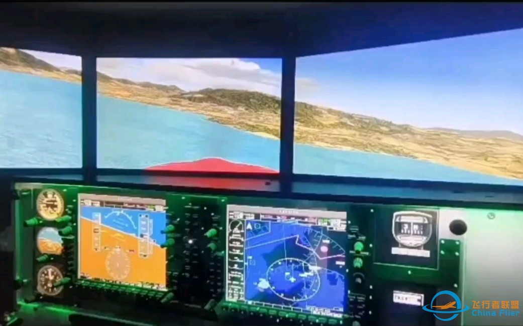 塞斯纳飞行模拟器研学基地设备飞行体验馆设备-2319 