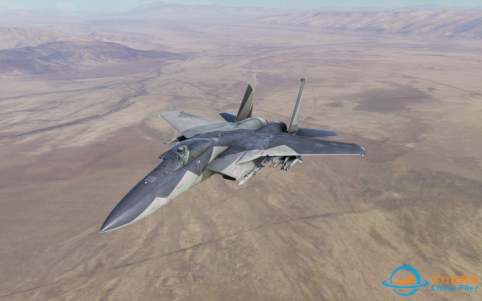 DCS  WORLD F-15C 导弹和机炮使用示范-5336 