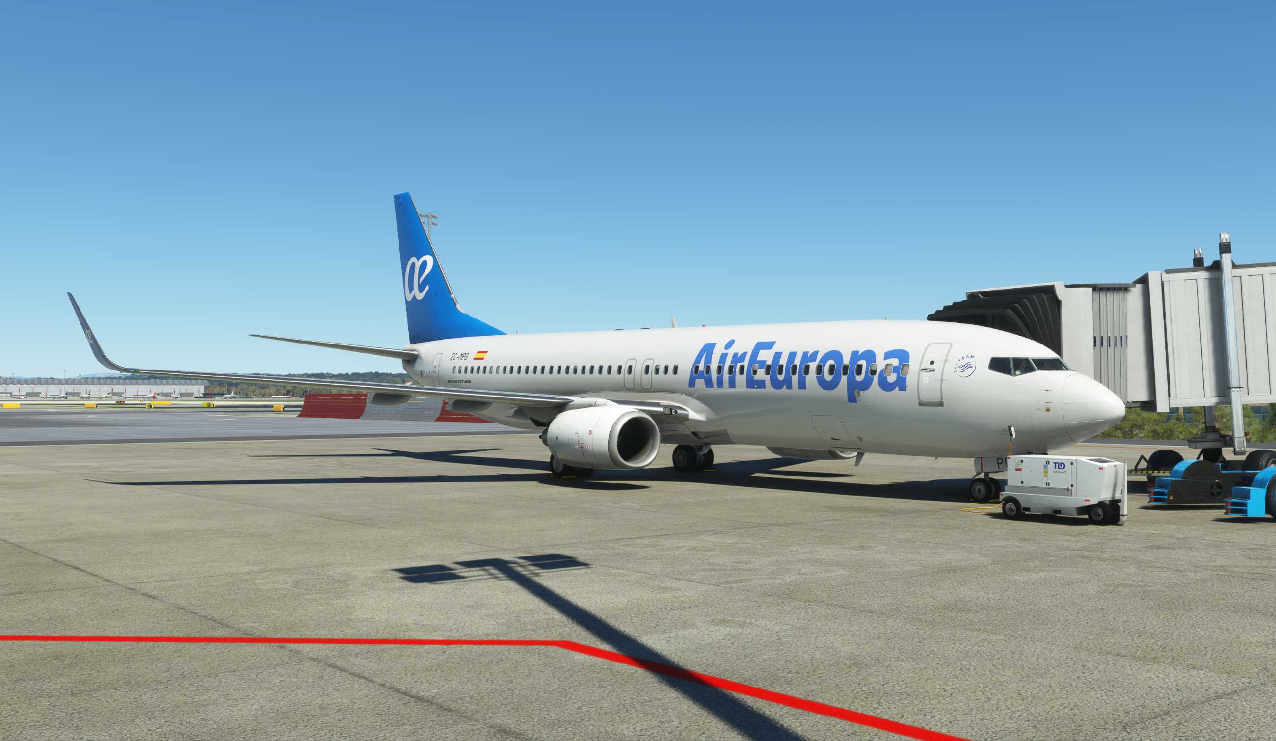 【MSFS】737-800 LEMD-LXGB-8640 