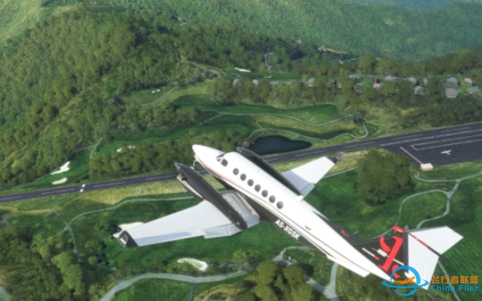 模拟飞行2020里试试刚买的最有生活气息的Mountain Air AirportBurnsville机场(2NC0)-5487 