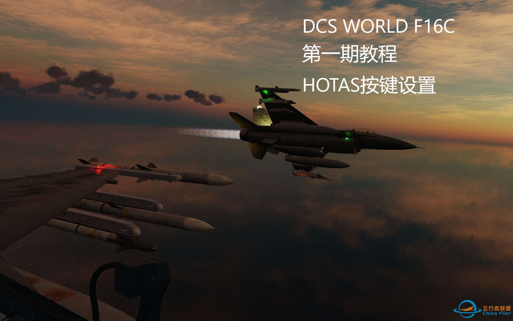 DCS WORLD F16C第一期教程HOTAS按键设置-2314 