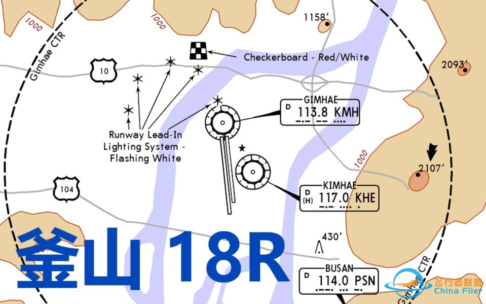 【P3D】B77W 釜山机场18R盘旋进近探究 1080P（Prepar3D飞行模拟）-8888 