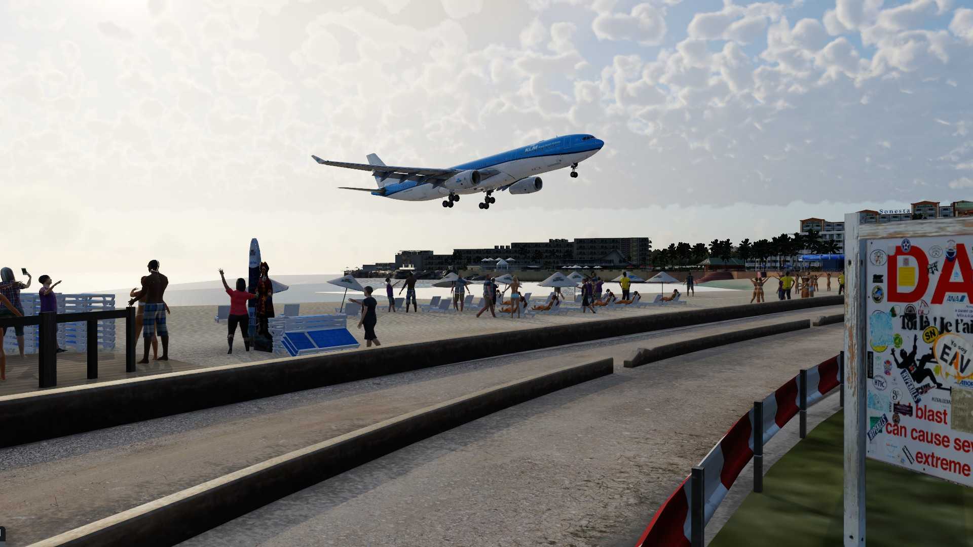 【xplane12】多图预警！！！朱莉安娜公主国际机场拍机-9357 