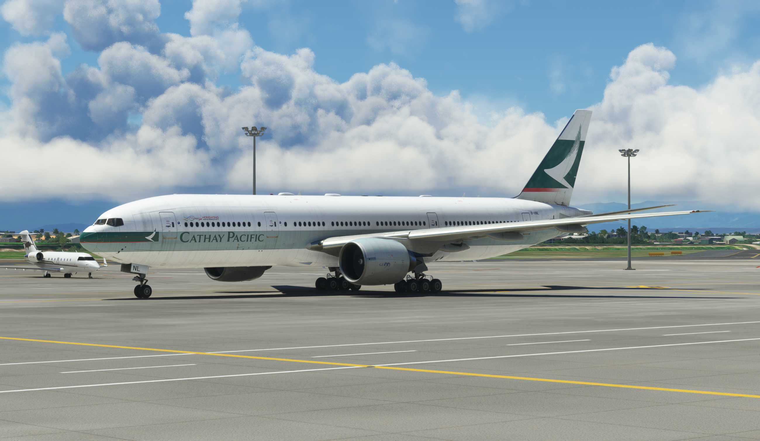 【MSFS】777-200 RCTP-VHHX-7050 