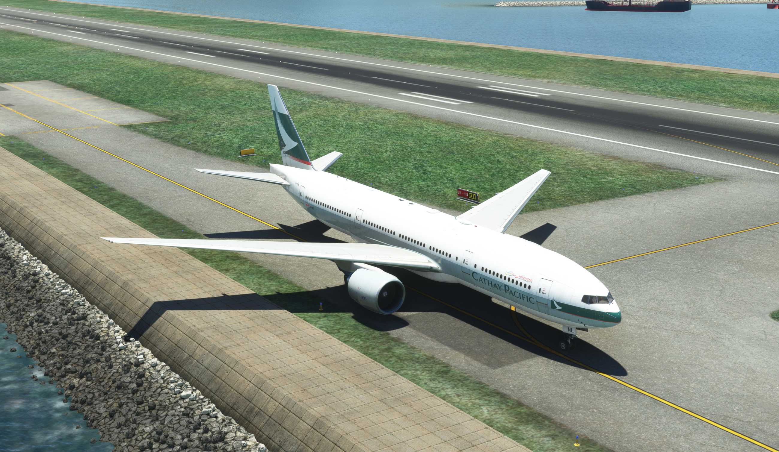 【MSFS】777-200 RCTP-VHHX-4014 