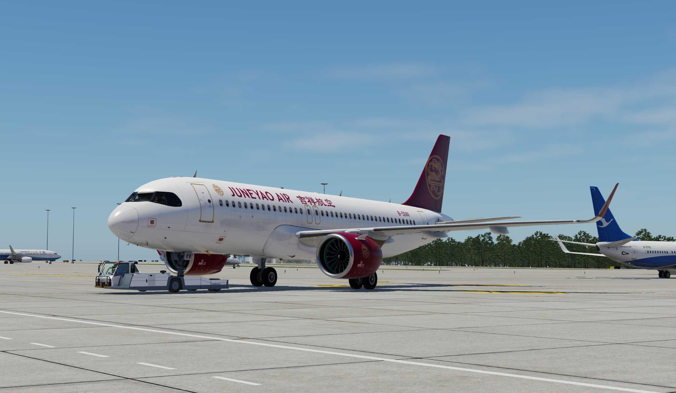 【XP12】A320neo ZHHH-ZSNJ-1653 