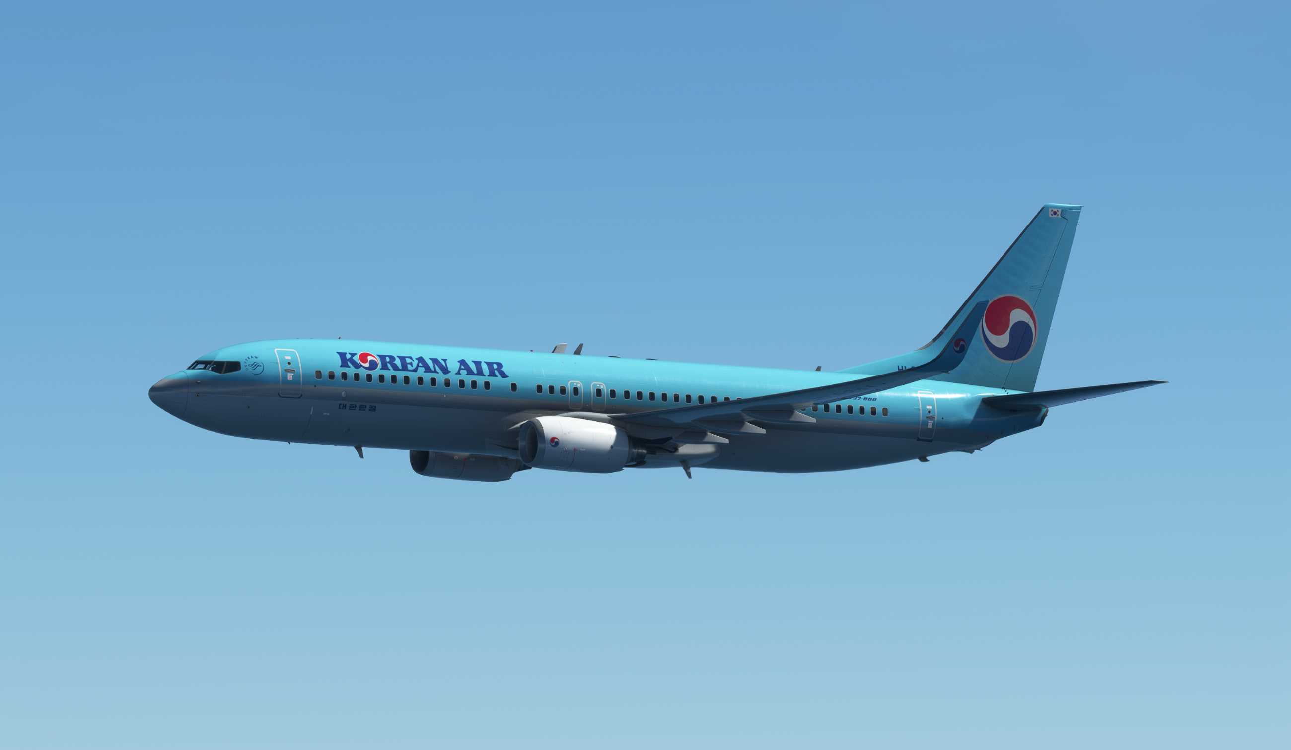 【MSFS】737-800 RKPC-RKPK-8923 