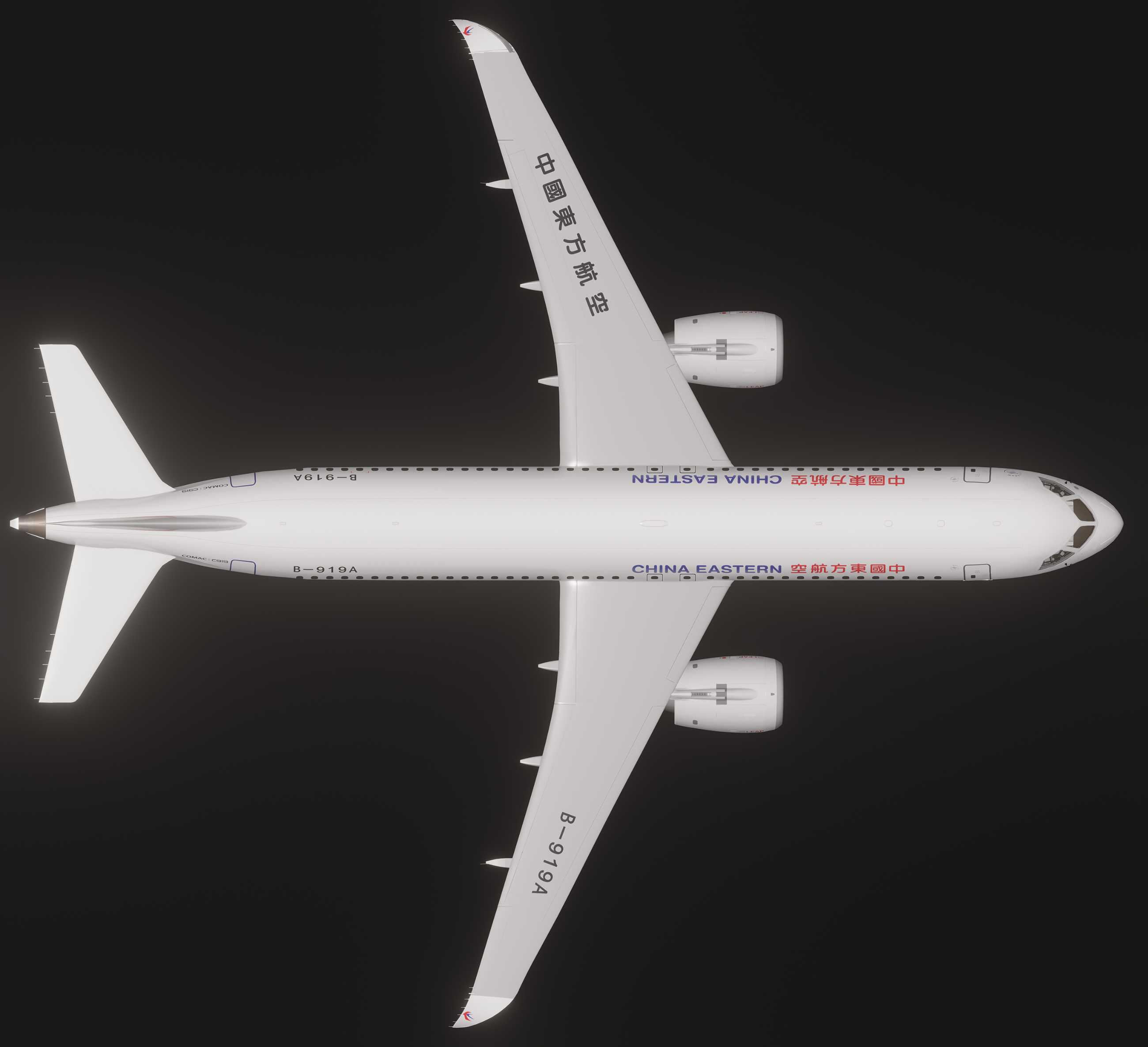 自研C919国产大飞机机模demo 微软模拟飞行演示2.0-5370 