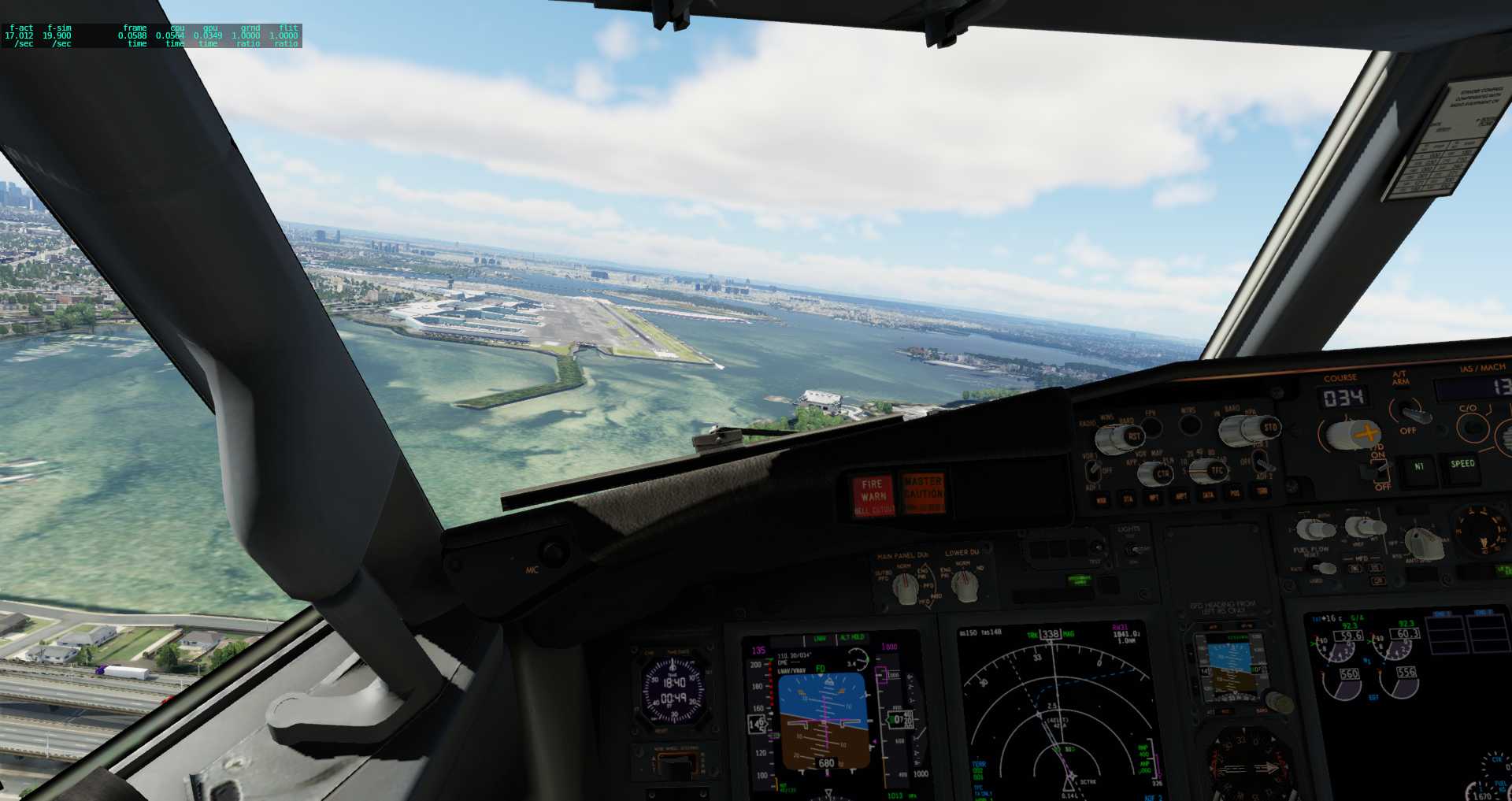 XP12   KBOS----KLGA-3553 