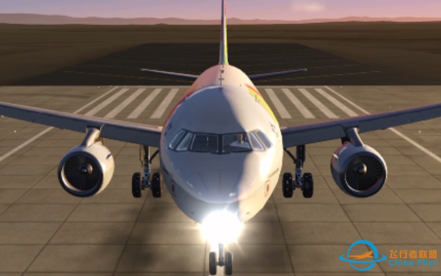 【aerofly fs 2023】一架A320轻轻地落在了KEDW-2592 