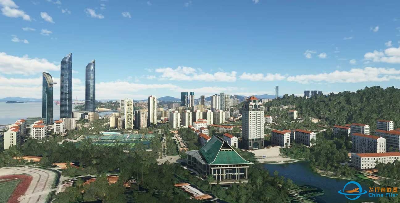 SamScene3D 发布MSFS厦门机场和城市地景-6534 