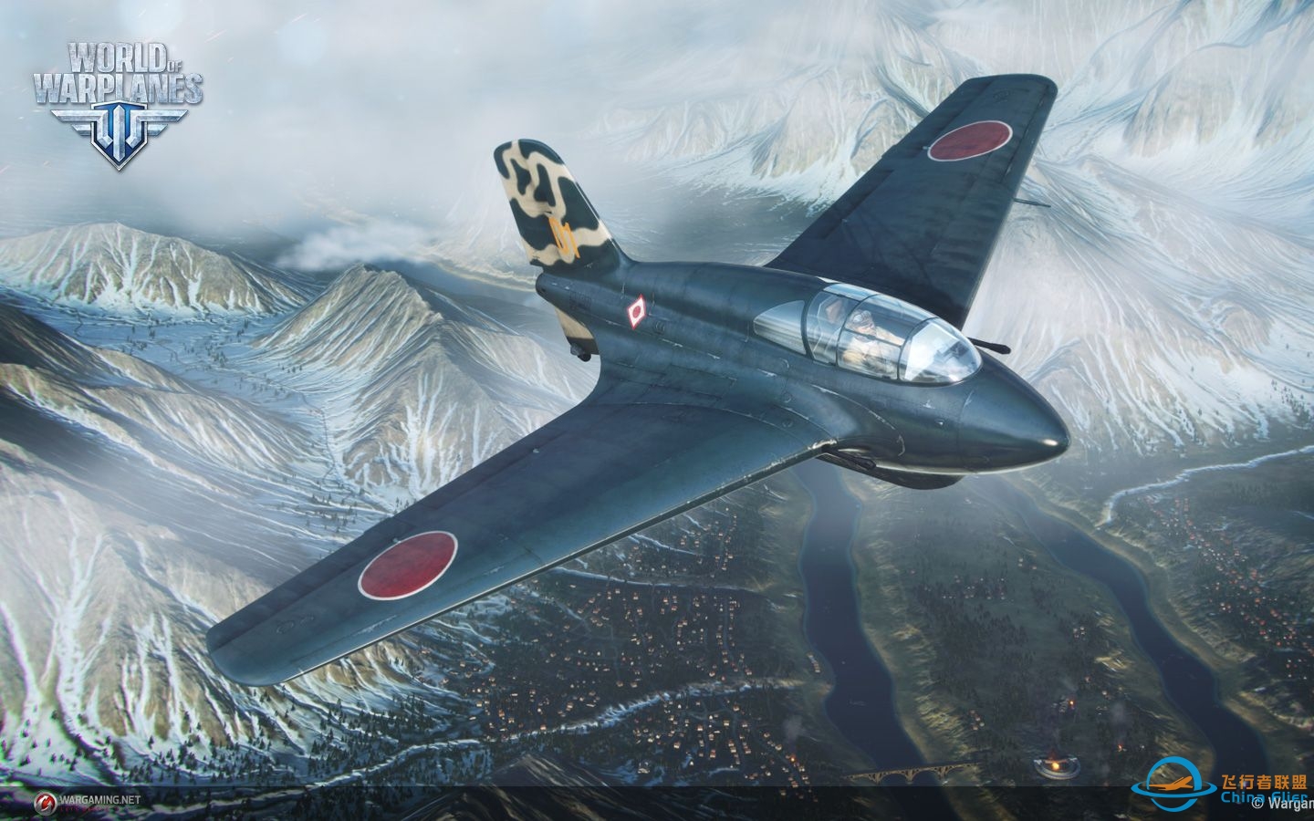 战机世界亚服，日本八级金币战斗机三菱J8M秋水，一万九千分获胜，太为难老李了-6305 