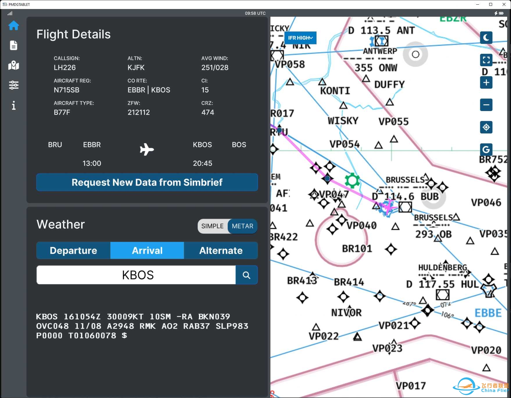 PMDG 737推出通用飞行平板电脑EFB-2596 