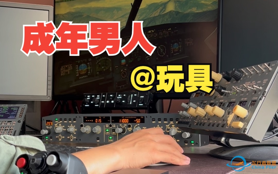 成年男人的玩具你不懂【大叔带你：开飞机】《X-Plane 12》-8027 