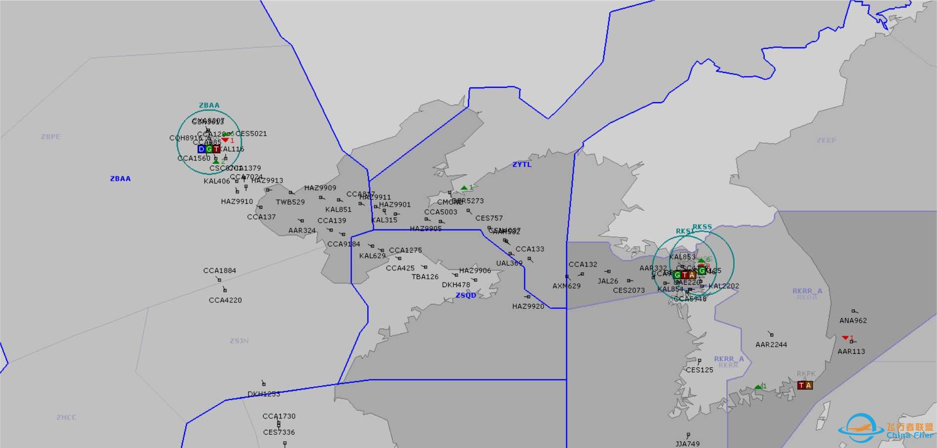 VATSIM RKSI-ZBAA-1530 