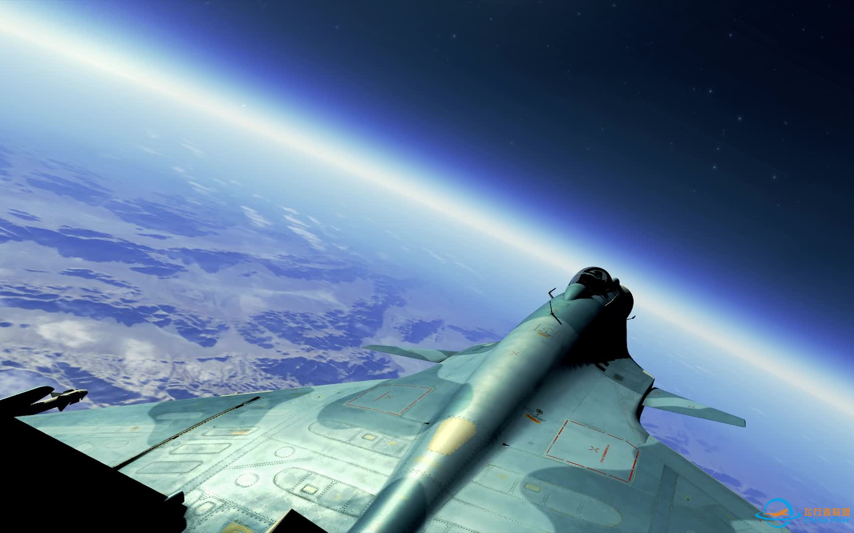 【DCS World 2.0】飞到大气层边缘的苏33 - Su-33 to the edge of space-495 