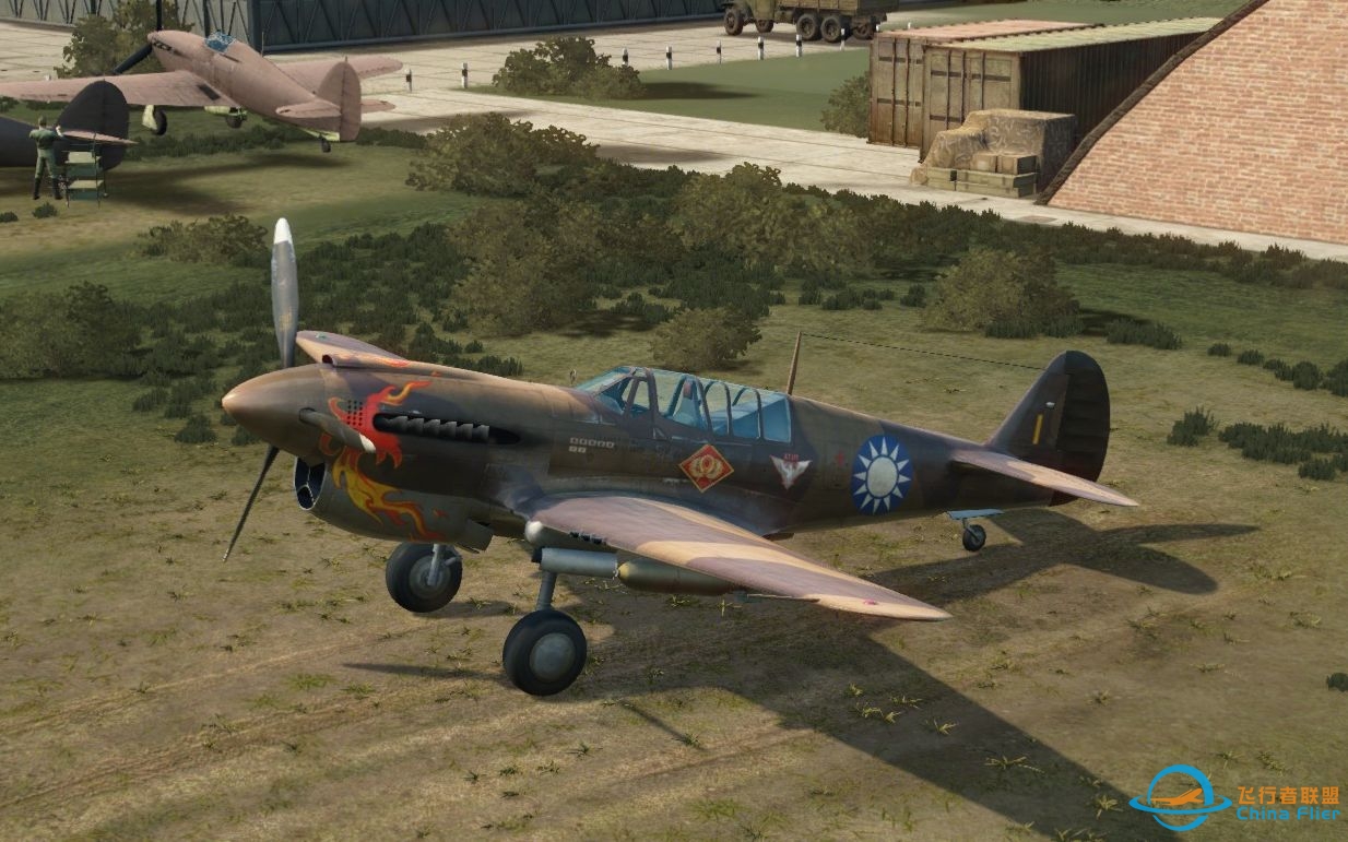 战机世界 P-40N，20000分，ACE，LAMBERT勋章-8475 