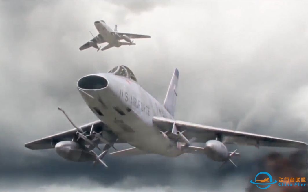 三维动画模拟越南空战场景，战斗机的细节非常精致！-8958 