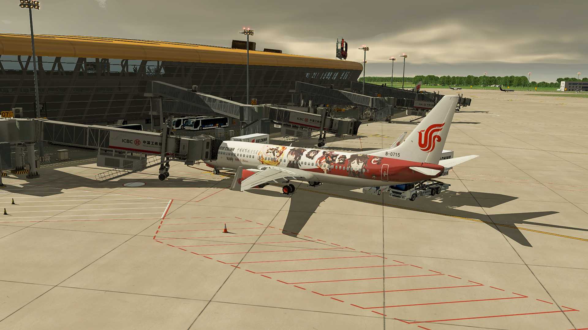 【X-Plane 11】ZSOF-ZSFZ-ZGSZ B737原神胡桃涂装试飞-2895 