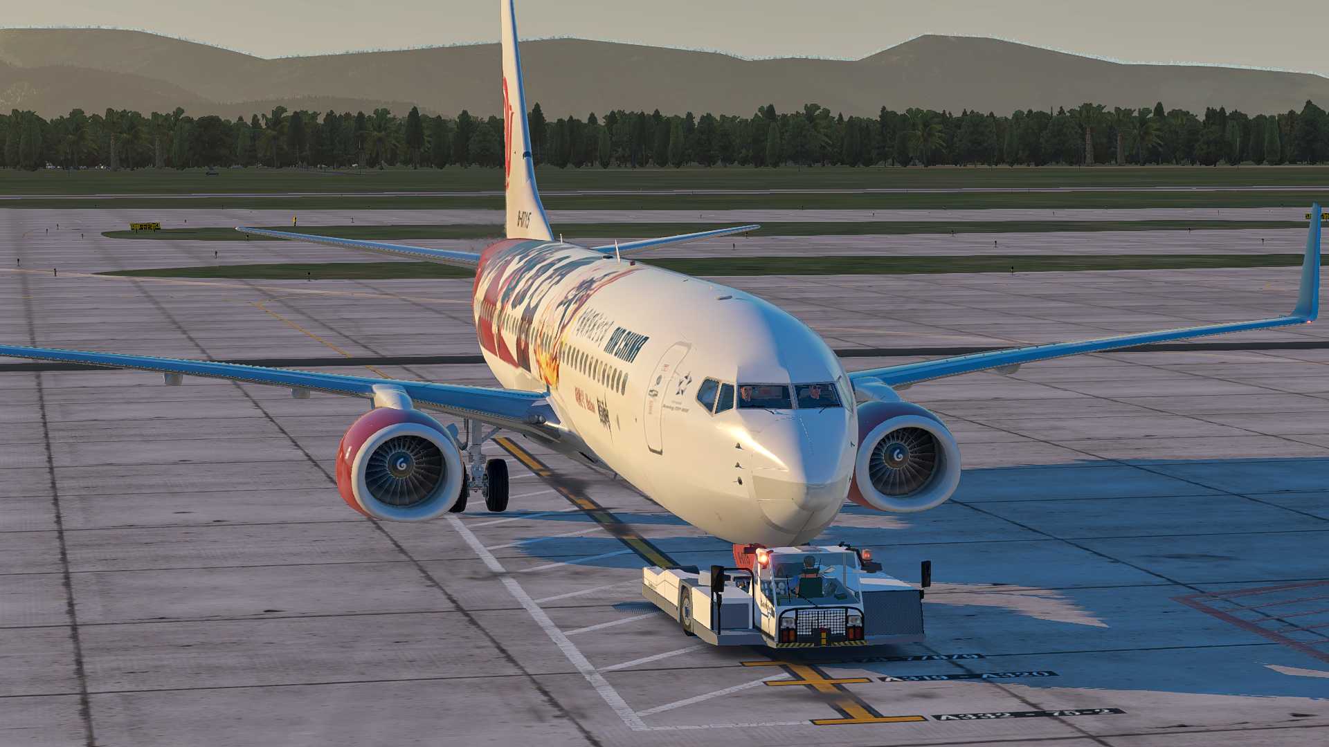 【X-Plane 11】ZSOF-ZSFZ-ZGSZ B737原神胡桃涂装试飞-8786 