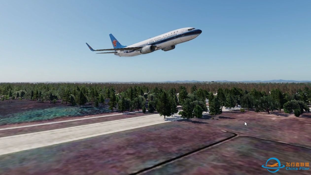 【XPLANE12】我居然让波音737飞机原地起飞了？？！！-6351 