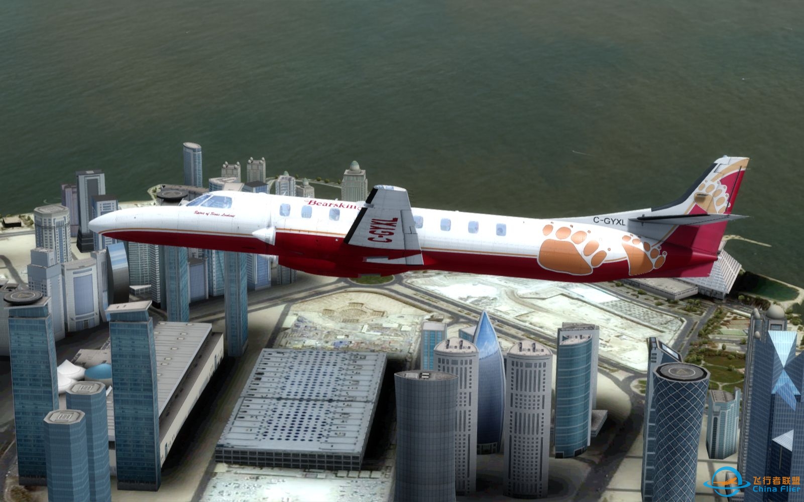 【Prepar3D落地】RAZBAM仙童Metroliner“美多” III  SA227-BC落地巴林国际机场-534 