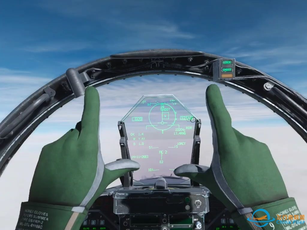 Quest3和DCS VR 像真正的飞行员一顿操作猛如虎-4684 