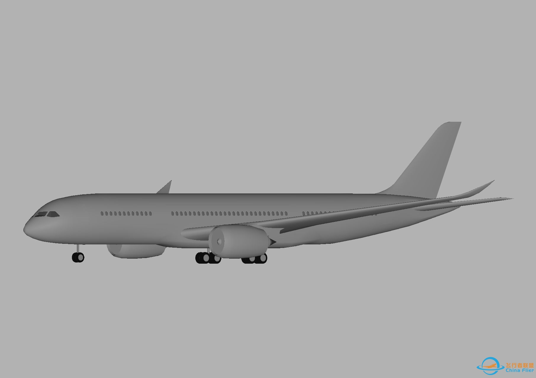 【机模开发】国产宽体机 COMAC C929-600 for XPlane11 飞行展示-6917 