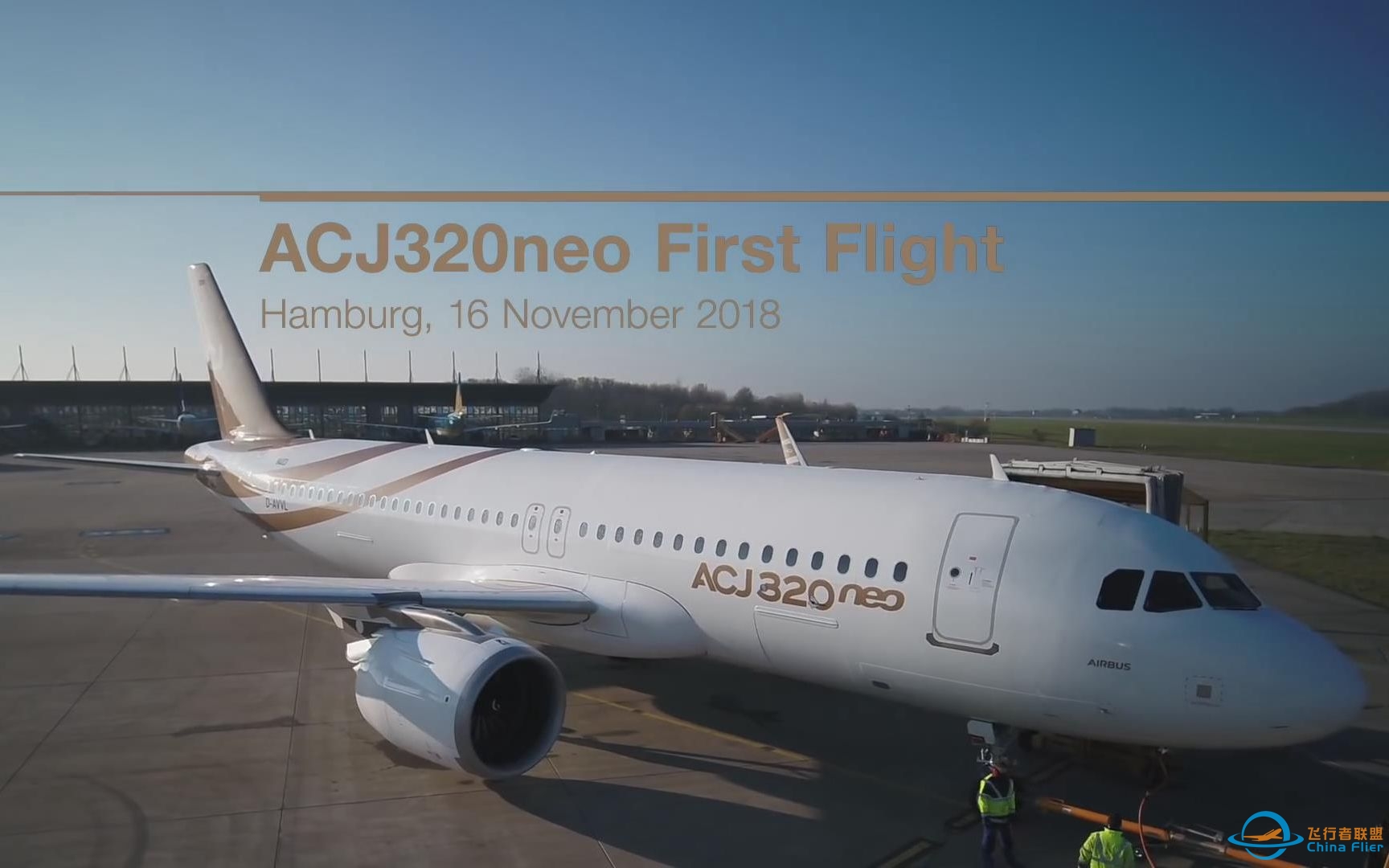 【空中客车】首架空客 ACJ320neo 公务机首飞精彩回顾-4630 