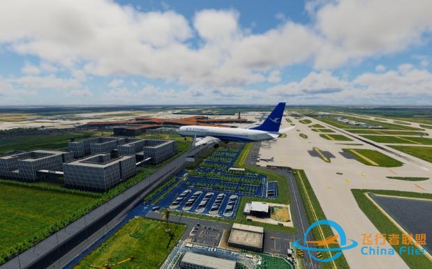 [Xplane12]波音737降落北京大兴国际机场-3243 