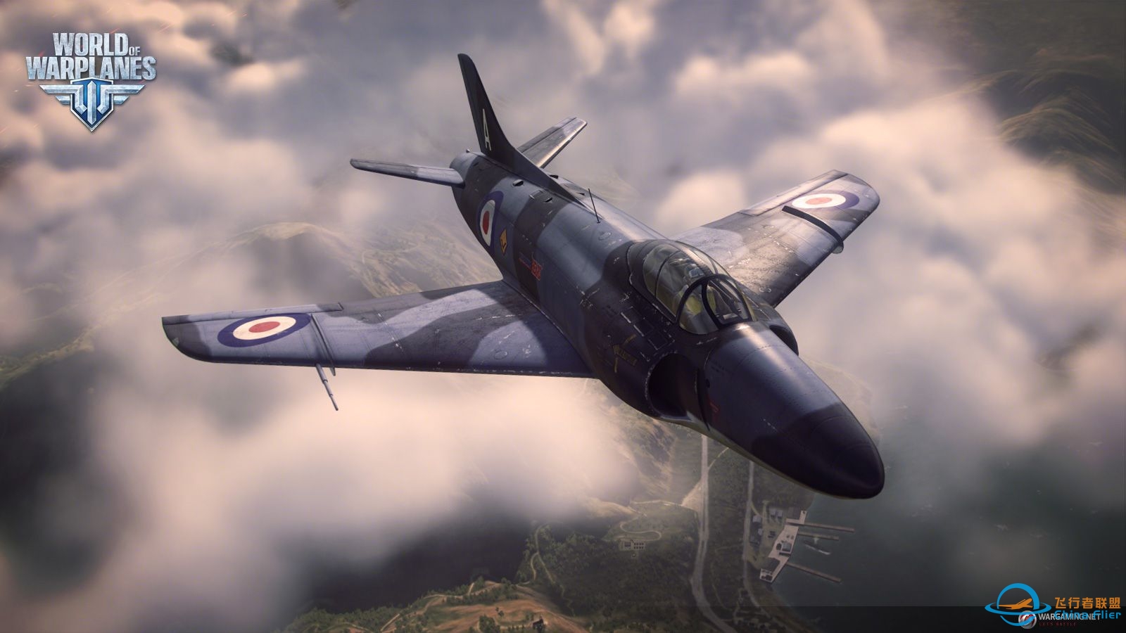 战机世界亚服，回归之战之英国轻战Swift褐雨燕两万五千分精彩战斗视频-3004 