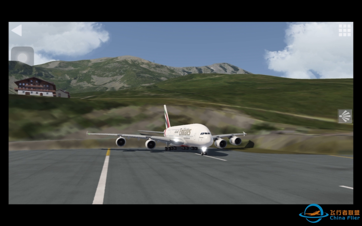 Aerofly fs Global  A380起飞高雪维尔-2251 