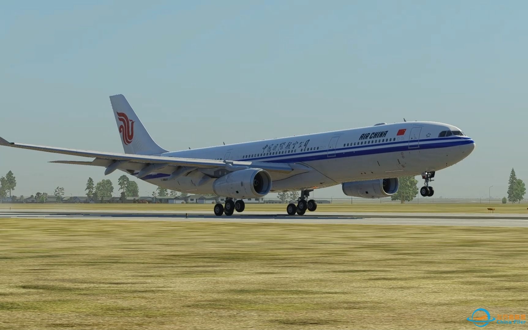 XPLANE12：来看看A330特色小车式起落架是如何防止重着陆的-7430 