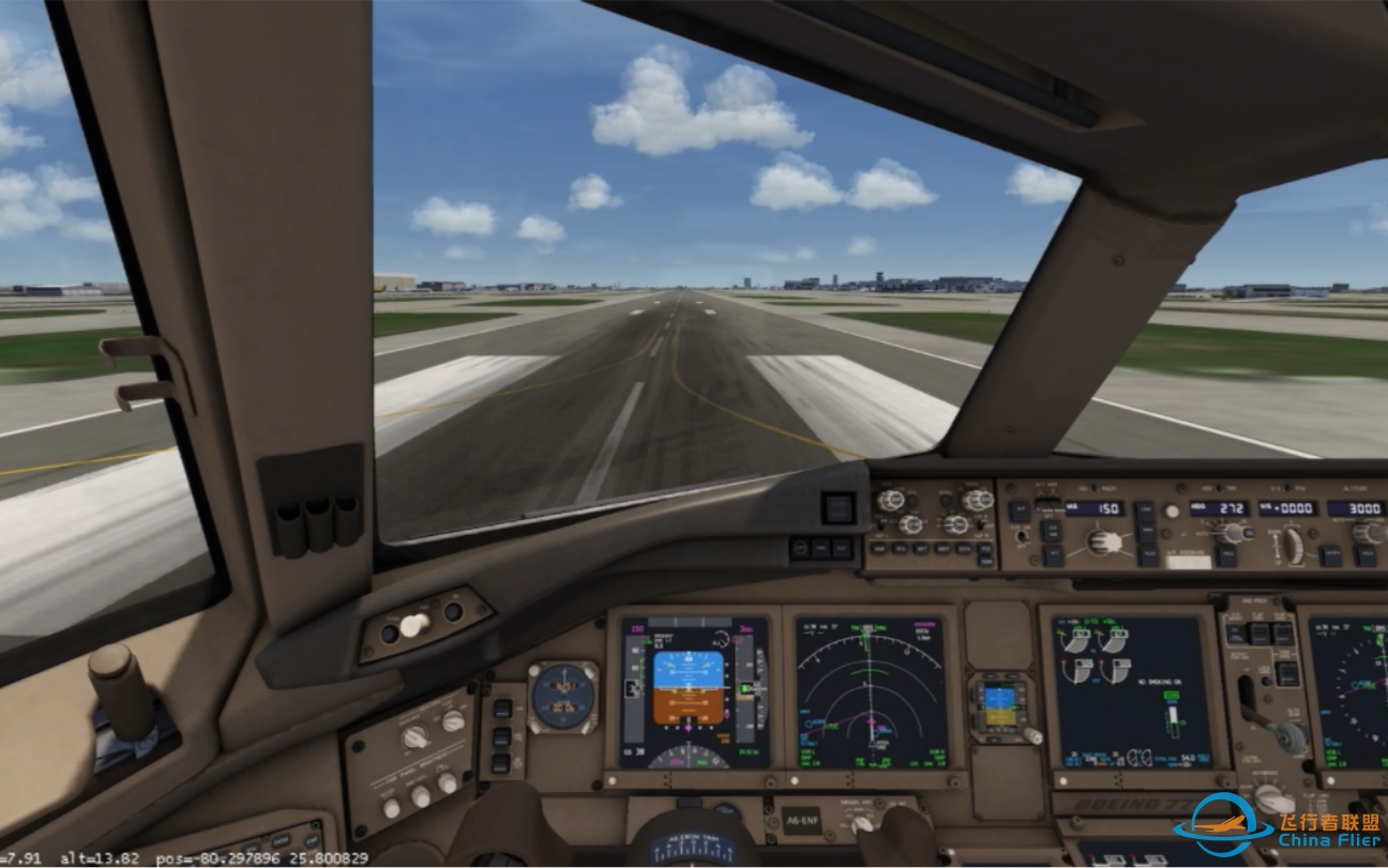 【Aerofly fs】迈阿密机场起飞-355 