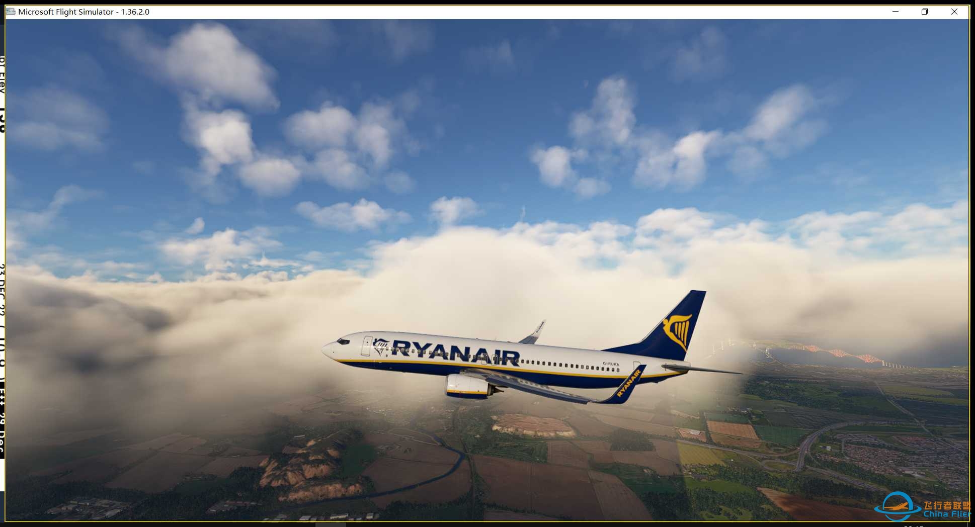 vRYR THE GRAND TOUR LEG3 EGPH-EIDW-7036 