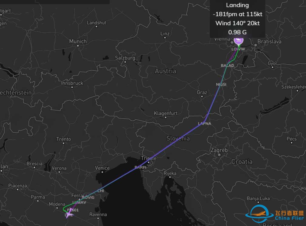 vRYR THE GRAND TOUR LEG14 LIPE-LOWW-4221 