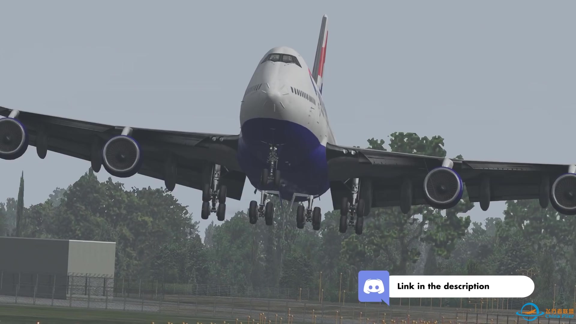 【XPLANE11】尝试在五级飓风中降落一架747-54 