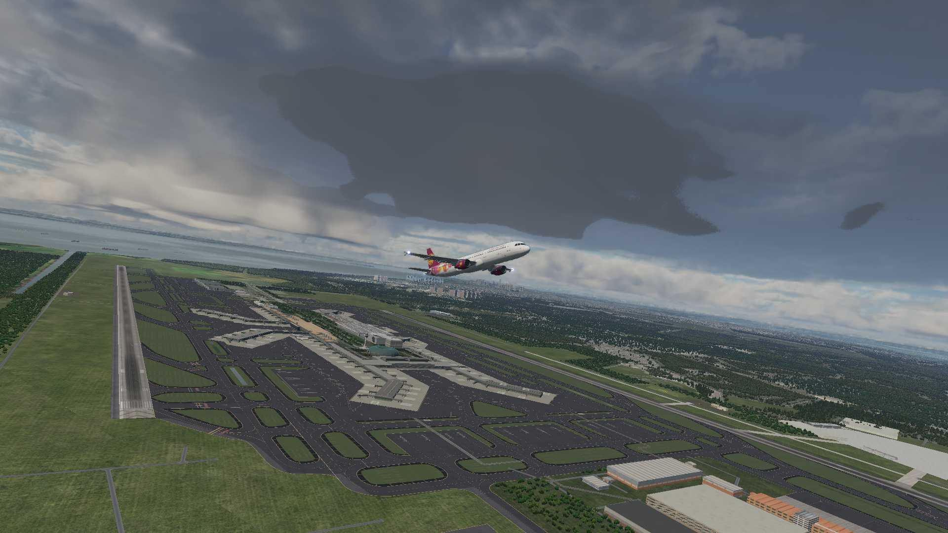 【X-Plane 11】WSSS-ZSPD-9206 