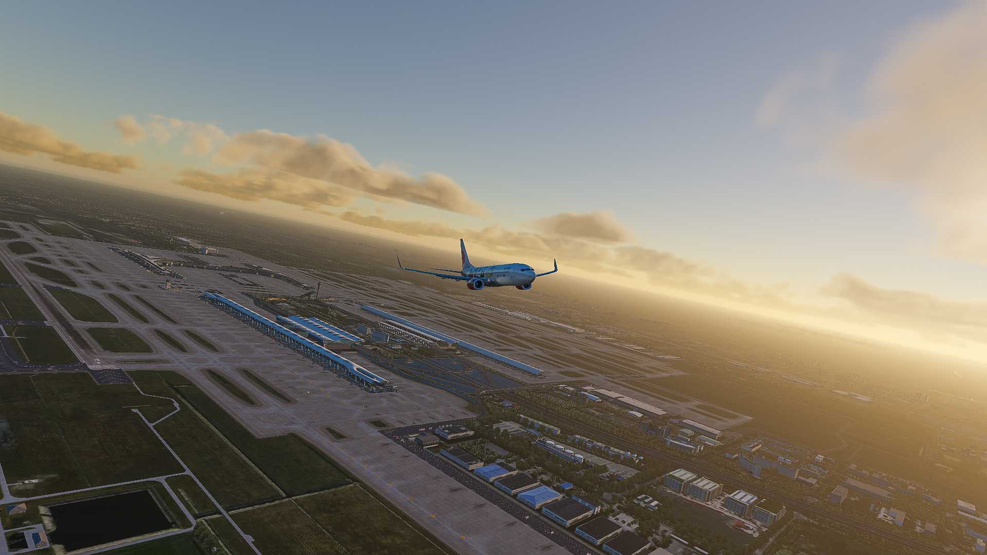 【X-Plane 11】ZSPD-ZUTF 活动转场飞行 （ALTN ZHHH）-3252 