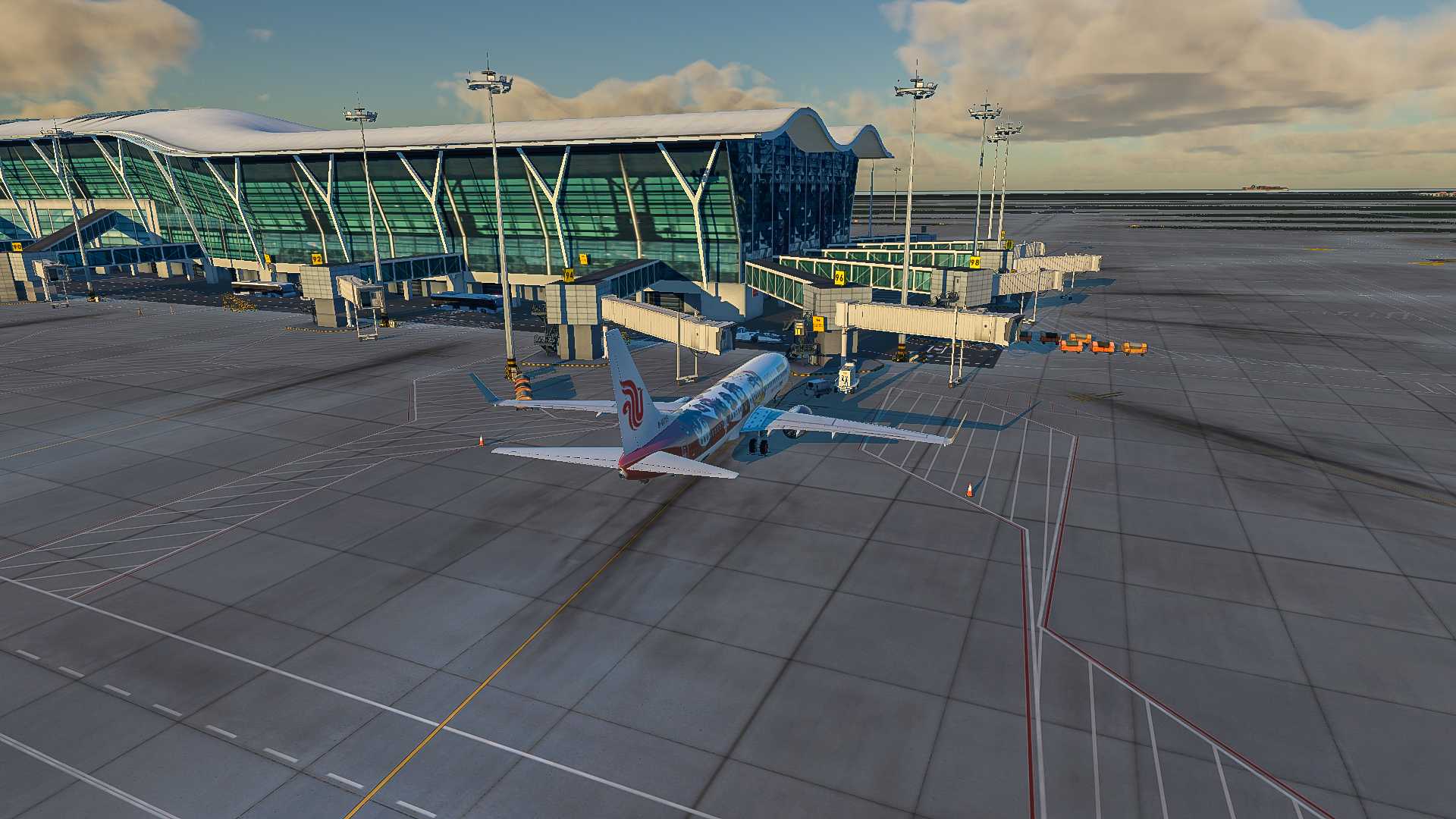 【X-Plane 11】ZSPD-ZUTF 活动转场飞行 （ALTN ZHHH）-6440 