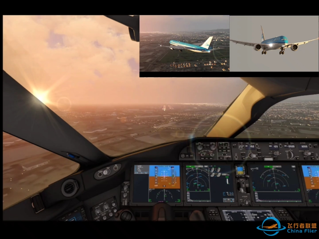 aerofly fs global787降落旧金山国际机场(水视频)-8790 